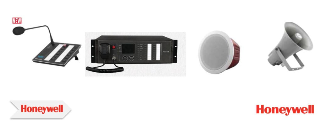 Honeywell genel anons ve sesli alarm sistemleri