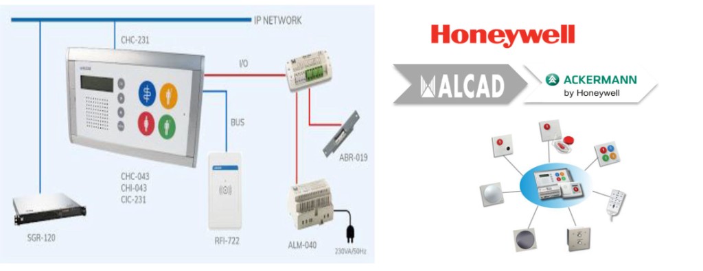 Honeywell hemşire çağrı ekipmanları